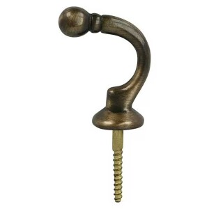 Häfele Möbelhaken Messing brüniert, 38 mm,...