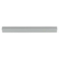 Häfele Möbelgriff Stange Aluminium, 150 x 14 x 13 mm, Lochabstand 128 mm, Eloxiert