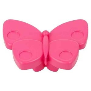 Kinder-Möbelknopf Schmetterling – lila,...