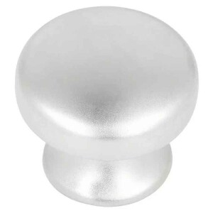 Häfele Möbelknopf 25 mm rund vernickelt matt...