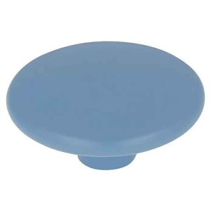 Häfele Möbelknopf 52 mm – rund, blau,...
