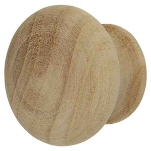 Häfele Möbelknopf 37 mm rund Kirschbaumholz...