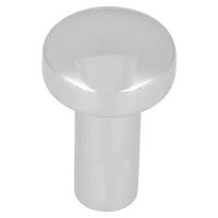 Häfele Möbelknopf 20 mm Silber – Verchromt, Zinkdruckguss, M4