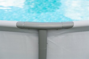 Summer Waves Elite Frame Pool Anthrazit Ø 549x132 cm