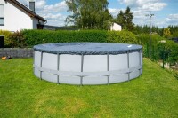 Summer Waves Elite Frame Pool Anthrazit Ø 549x132 cm