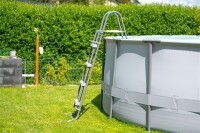 Summer Waves Elite Frame Pool Anthrazit Ø 549x132 cm