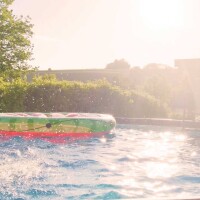 Summer Waves Frame Pool Elite Ø 549×132 cm Komplett-Set Anthrazit