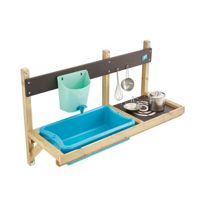 TP Toys Matschküche Mops Deluxe | Wandmodul Natur 36x81x56cm