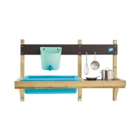 TP Toys Matschküche Mops Deluxe | Wandmodul Natur 36x81x56cm