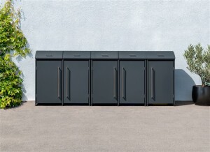 Westmann Mülltonnenbox Moderna 5 | 5x 240 L...