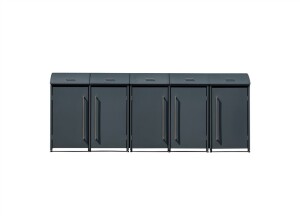 Westmann Mülltonnenbox Moderna 5 | 5x 240 L...