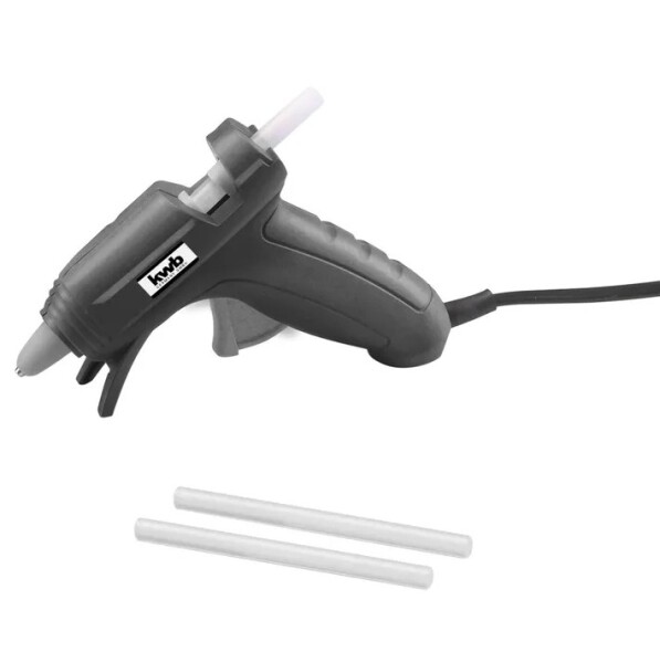 kwb Heißklebepistole Glue Gun FL005 inkl. 2 Klebesticks Ø7mm