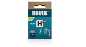 Novus Feindrahtklammer HTyp37 10mm Superhart verzinkt...