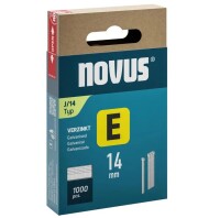 Novus Nägel E TypJ 14mm verzinkt mit Kopf – 1000Stk