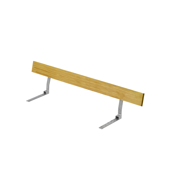 Rückenlehne für Kindersitzgruppe Basic 110cm aus FSC-lackiertem Kiefernholz