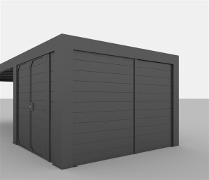 Allview Cubus Geräteschuppen für Einzelcarport,...