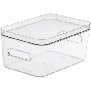 SmartStore Aufbewahrungsbox M 5,3L rauchgrau stapelbar mit Griffen BPA-frei