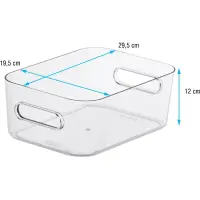 SmartStore Aufbewahrungsbox M 5,3L rauchgrau stapelbar mit Griffen BPA-frei