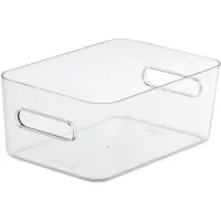 SmartStore Aufbewahrungsbox M 5,3L rauchgrau stapelbar mit Griffen BPA-frei