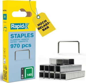 Flachdrahtklammern Typ 970 6 mm (970 Stück)