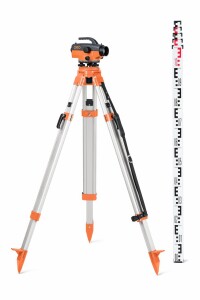 Nivellierset GEO Fennel GFN 1 400 gon Set 32-fach mit...