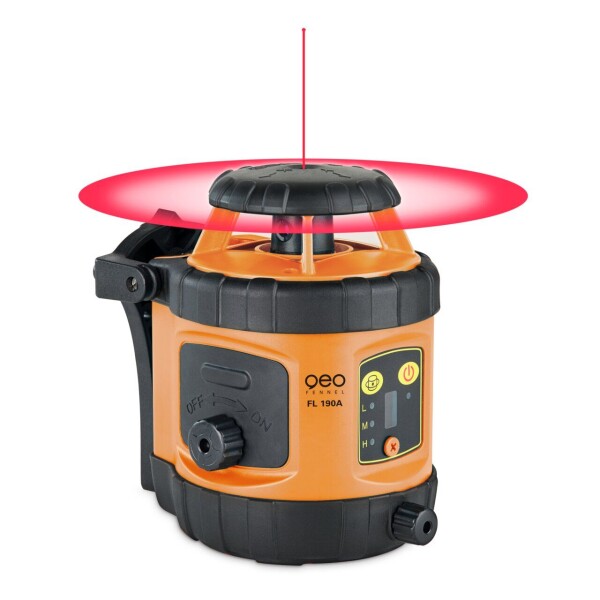 Rotationslaser GEO Fennel FL 190 A mit Empfänger FR 45