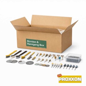 Proxxon Bürsten & Reinigung Box für saubere...