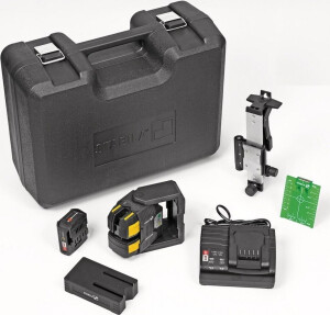 STABILA LAX 500 G Kreuzlinien-Lot-Laser grün 12 V...