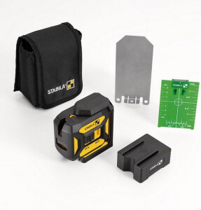 STABILA LAX 320 G Kreuzlinien-Lot-Laser grün 30 m...