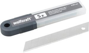 Haken-Abbrechklingen 18 mm 5 Stück in Aufbewahrungsbox