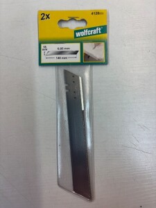 Lange Dämmstoffklingen 140 mm 2 Stück gezahnt