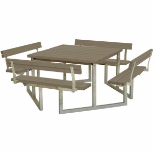 PLUS Gartenmöbel Sitzgruppe 227 cm klappbar...