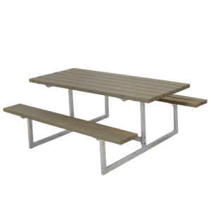 Gartenmöbel-Set Basic 177cm graubraun mit...