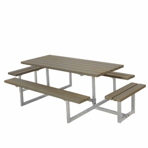 Gartenmöbel-Set Basic 260cm mit 2 Anbausätzen,...
