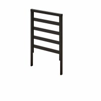Spalier für Pflanzkasten - Breite 50 cm - Schwarz