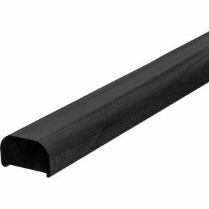 Handlauf für Stahlpfosten in Mahagoni 199 cm Schwarz...