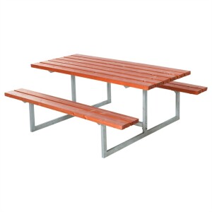 Gartenmöbel-Set Basic 177cm Teakoptik mit...