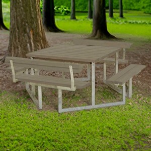 PLUS Gartenmöbel Sitzgruppe 204 cm klappbar...