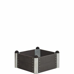 Kompaktes Hochbeet 78x78 cm – Modern und Platzsparend