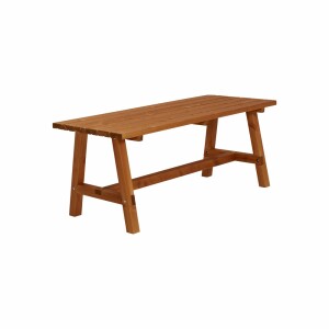 Plus Country Gartentisch 177cm Farbgrundiert Teak aus...