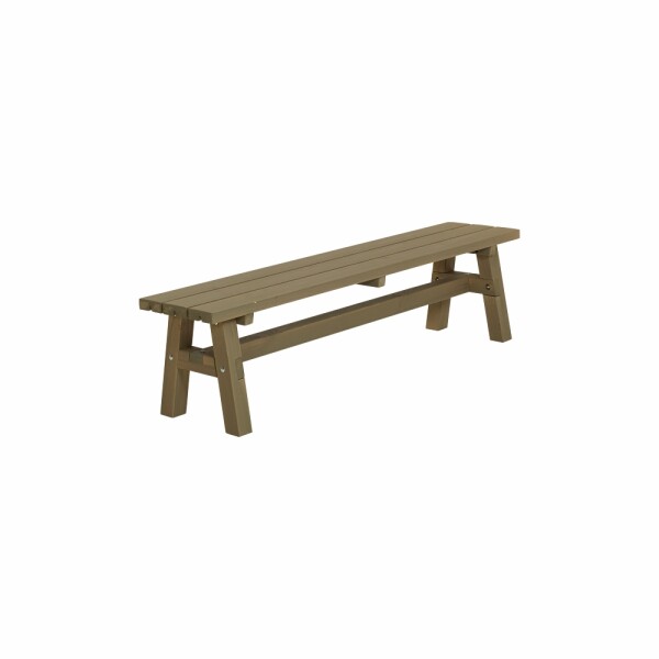 PLUS Country Gartenbank 177cm Graubraun – modern & markant
