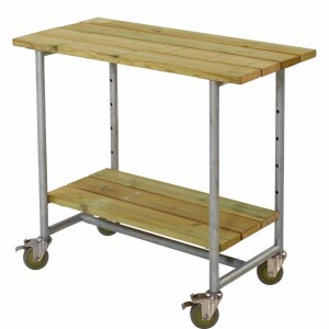 Plus Urban Gartentisch / rollbarer Pflanz& Grilltisch...