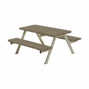 Plus Kindersitzgruppe Alpha Junior 118cm Graubraun aus...