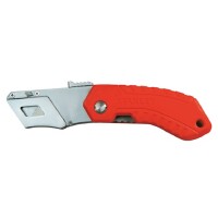 Stanley Sicherheitsklappmesser 0-10-243 – 160 mm, selbsttätiger Klingenrückzug, ABS-Gehäuse