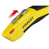 Stanley Autoload Sicherheitsmesser 0-10-237 – 207 mm, automatischer Klingenwechsel, Softgriff