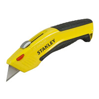 Stanley Autoload Sicherheitsmesser 0-10-237 – 207 mm, automatischer Klingenwechsel, Softgriff