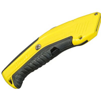 Stanley Autoload Sicherheitsmesser 0-10-237 – 207 mm, automatischer Klingenwechsel, Softgriff