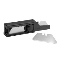 Stanley Sicherheits-Trapezklingen 2-11-987 – 62 mm, 10 Stück, abgerundete Spitzen