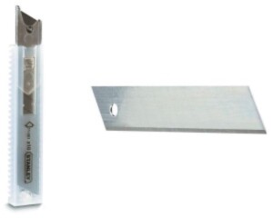 STANLEY Abbrechklingen 18 mm 10 Stück im Spender...