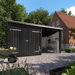 PLUS Nordic Multi-Gartenhaus 9,5 m 2 Module...